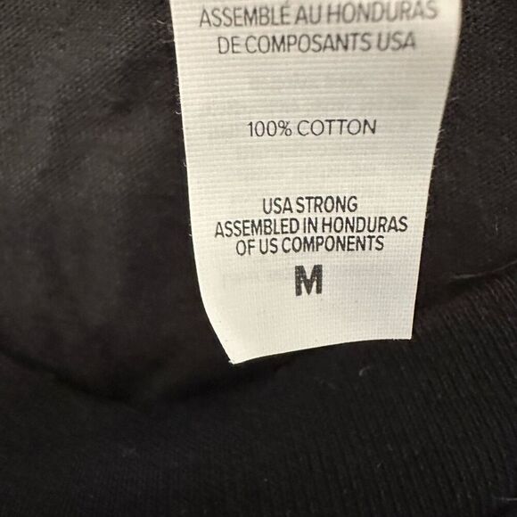 Bella + Canvas China Town Swagger Short Sleeve Crew Neck Black T-Shirt Medium - Picture 5 of 5